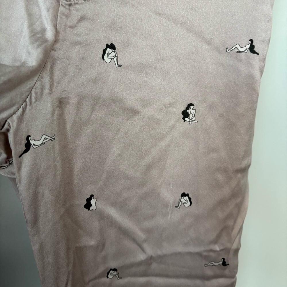 Cloroom Mulberry Silk Pants Size S - Picture 6 of 14